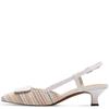 MARCO TOZZI WOMENS FLATS - WHITE MULTI