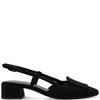MARCO TOZZI WOMENS FLATS - BLACK