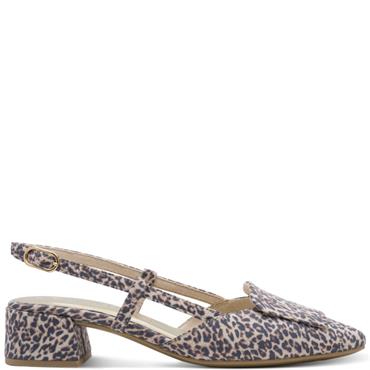 MARCO TOZZI WOMENS FLATS - LEOPARD ANIMAL PRINT