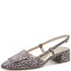 MARCO TOZZI WOMENS FLATS - LEOPARD ANIMAL PRINT