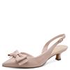 MARCO TOZZI WOMENS LOW HEEL SLING BACK - ROSE