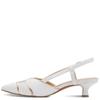 MARCO TOZZI WOMENS FLATS - WHITE MULTI