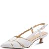 MARCO TOZZI WOMENS FLATS - WHITE MULTI