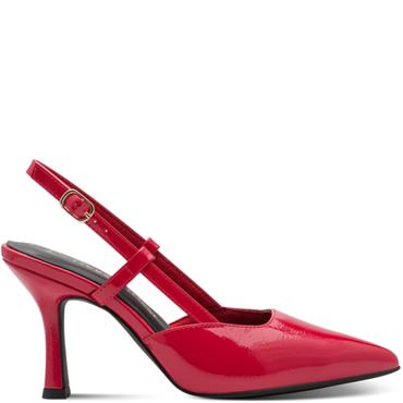 MARCO TOZZI WOMENS HIGH HEEL - RED PATENT