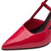 MARCO TOZZI WOMENS HIGH HEEL - RED PATENT