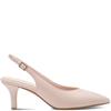 MARCO TOZZI WOMENS MID HEEL SLING BACK - ROSE