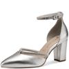 MARCO TOZZI WOMENS HIGH HEEL - SILVER