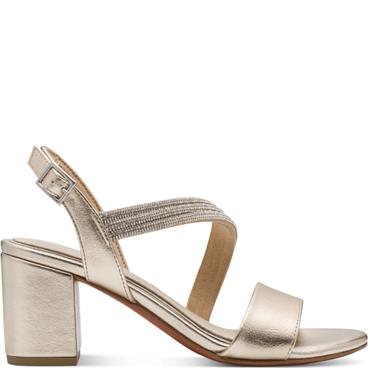 MARCO TOZZI WOMENS HIGH HEEL - GOLD