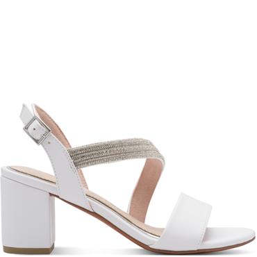 MARCO TOZZI WOMENS HIGH HEEL - WHITE