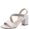 MARCO TOZZI WOMENS HIGH HEEL - WHITE