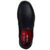 SKECHERS MENS WORK SLIP ON SHOE - BLACK