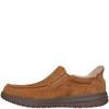 SKECHERS MENS MURETTE SCOFIELD SLIPPER - CHESTNUT