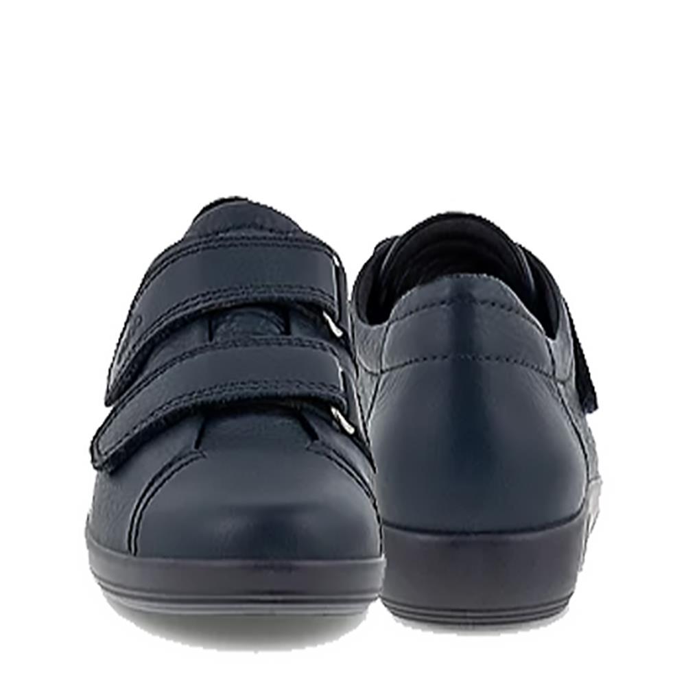 ECCO WOMENS SOFT VELCRO SHOE MARINE Paul Byron Shoes Ireland
