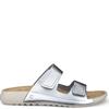 ECCO WOMENS COZMO STRAP SANDAL - SILVER