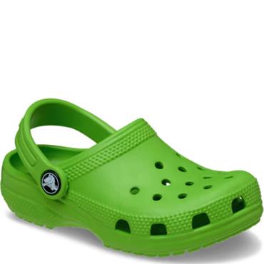CROCS KIDS CLASSIC CLOG SANDAL - GREEN