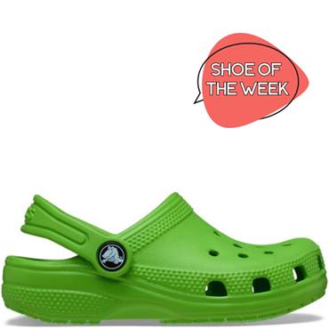 CROCS KIDS CLASSIC CLOG SANDAL - GREEN