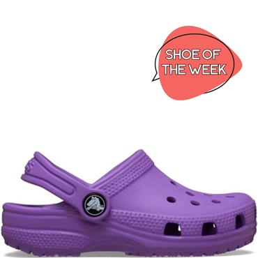 CROCS KIDS CLASSIC CLOG SANDAL - PURPLE
