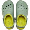 CROCS KIDS CLASSIC LINED CLOG - MOSS