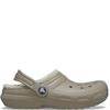 CROCS KIDS CLASSIC LINED CLOG - MUSHROOM