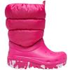 CROCS KIDS CLASSIC NEO PUFF BOOT - PINK