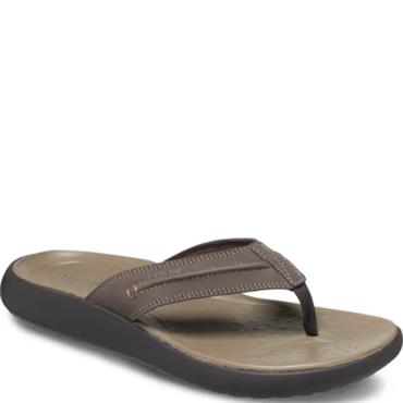 CROCS MENS YUKON VISTA II LR FLIP - ESPRESSO