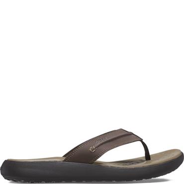 CROCS MENS YUKON VISTA II LR FLIP - ESPRESSO