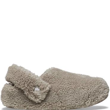 CROCS CLASSIC COZZZY SLIPPER - MUSHROOM