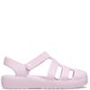 CROCS KIDFS CLASSIC FISHERMAN SANDAL - PINK MILK