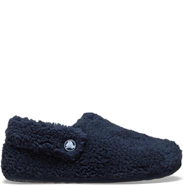 CROCS KIDS CLASSIC COZZZY SLIPPER - NAVY