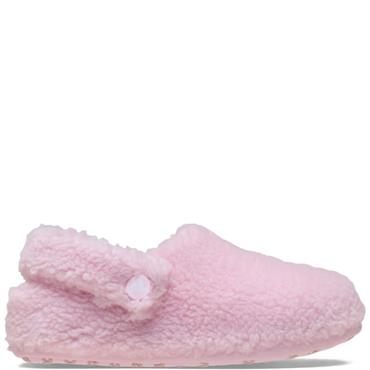 CROCS KIDS CLASSIC COZZZY SLIPPER - PINK