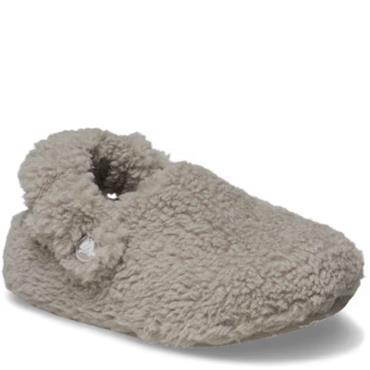 CROCS KIDS CLASSIC COZZZY SLIPPER - MUSHROOM