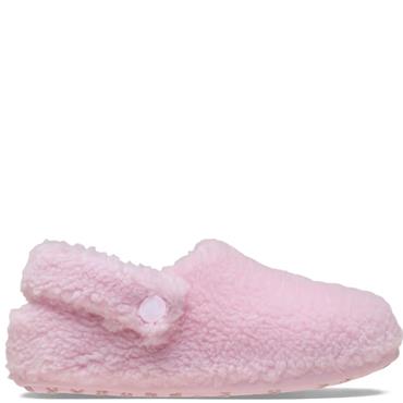 CROCS KIDS CLASSIC COZZZY SLIPPER - PINK