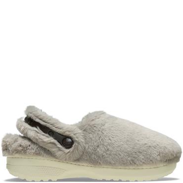 CROCS WOMENS CLASSIC UNFURGETTABLE CLOG - MUSHROOM