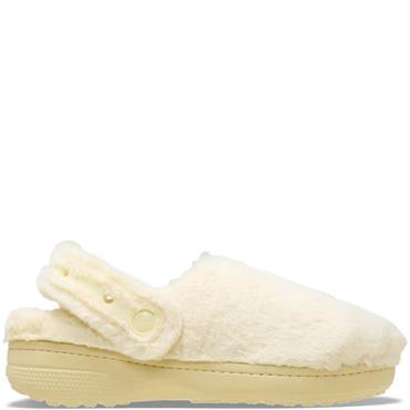 CROCS WOMENS CLASSIC UNFURGETTABLE CLOG - VANILLA