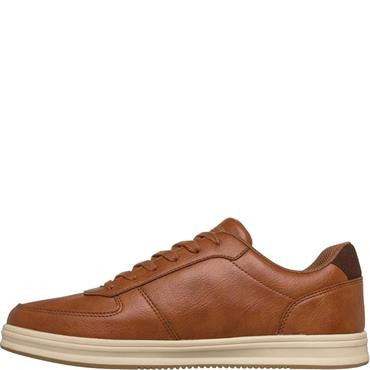 SKECHERS MENS PALMIRO TRAINER - LUGGAGE