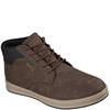 SKECHERS MENS PALMIRO WALLACE TRAINER - CHOCOLATE