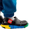 CROCS KIDS 4LW SYSTEM CLOG SANDAL - BLACK
