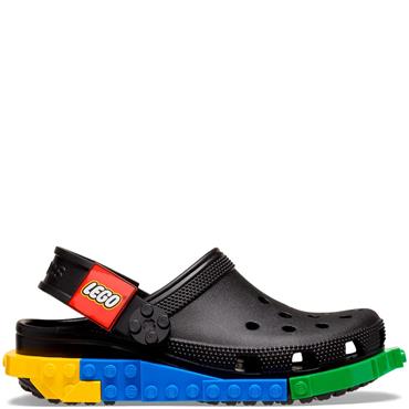 CROCS KIDS 4LW SYSTEM CLOG SANDAL - BLACK