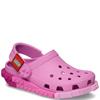 CROCS KIDS 4LW SYSTEM CLOG SANDAL - TAFFY PINK