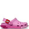 CROCS KIDS 4LW SYSTEM CLOG SANDAL - TAFFY PINK
