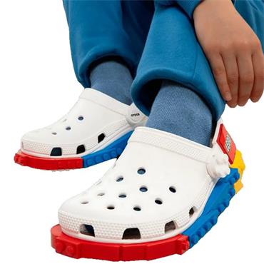 CROCS KIDS 4LW SYSTEM CLOG SANDAL - WHITE