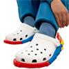 CROCS KIDS 4LW SYSTEM CLOG SANDAL - WHITE