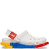 CROCS KIDS 4LW SYSTEM CLOG SANDAL - WHITE