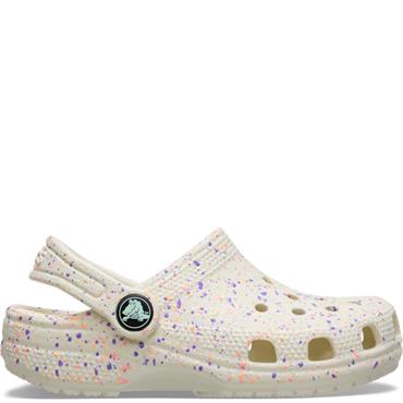 CROCS KIDS CLASSIC GLOW PAINT SANDAL - SPLATTER