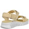 ECCO WOMENS GRUUV STRAP SANDAL - STRAW