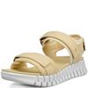 ECCO WOMENS GRUUV STRAP SANDAL - STRAW