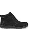ECCO WOMENS GORETEX LACE ANKLE BOOT - BLACK