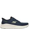 SKECHERS MENS TRAINER - NAVY WHITE