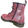 DR MARTENS LDS 8 EYE TIE BOOT - PINK