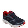 SKECHERS MENS GO RUN LACE TRAINER - NAVY RED